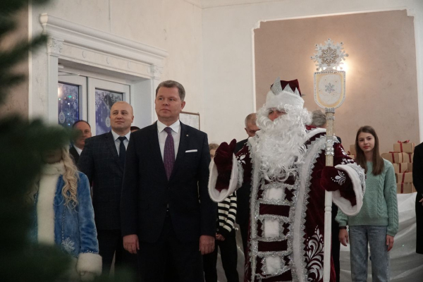 В Могилеве открылась городская резиденция Деда Мороза