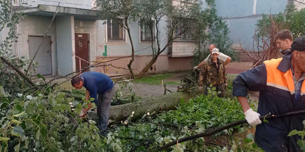 Стихия разбушевалась не на шутку...